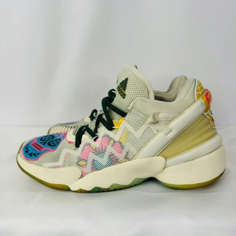 adidas D.O.N. Issue #2 Day Of The Dead 2020 US Mens Size 8 Sneaker
